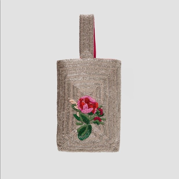 Zara beaded hand bag - Picture 2 of 6